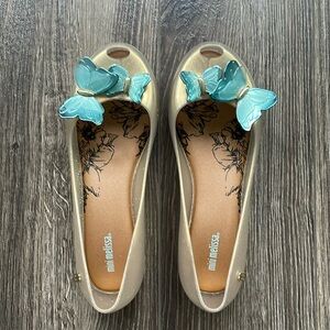 Mini Melissa Butterfly Princess Flats